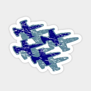 Blue Jets Magnet