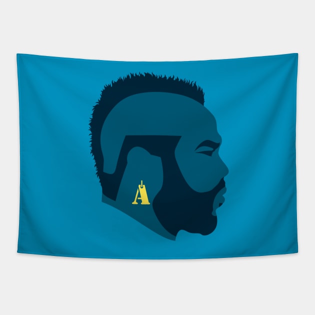 B. A. Baracus Tapestry by VectorVectoria