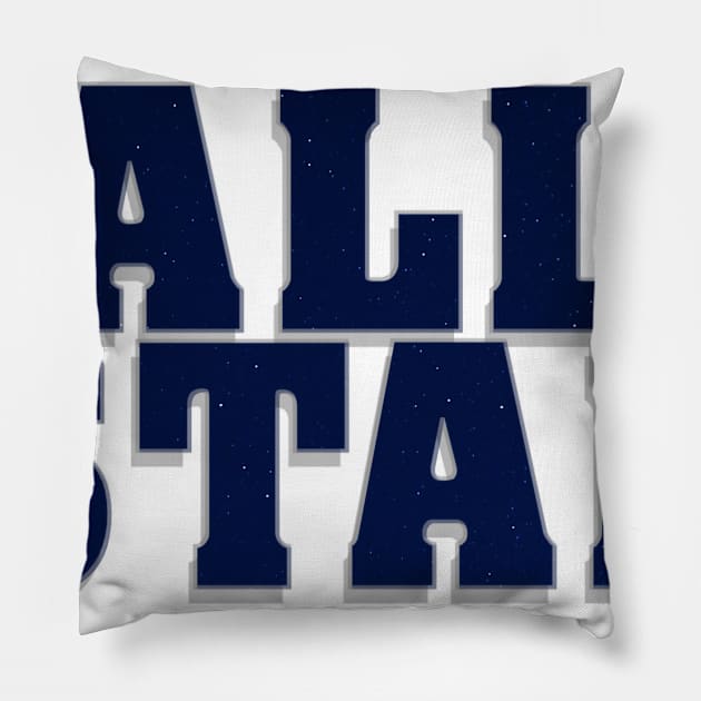 ALL STAR Pillow by afternoontees