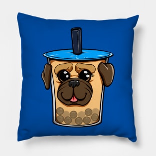 Pug Tea Pillow