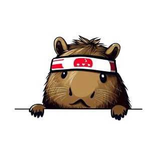 Sneaky japanese Capybara so cute T-Shirt