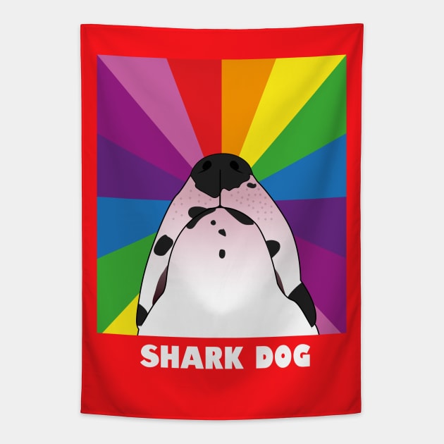 Shark Dog Tapestry by MarylinRam18