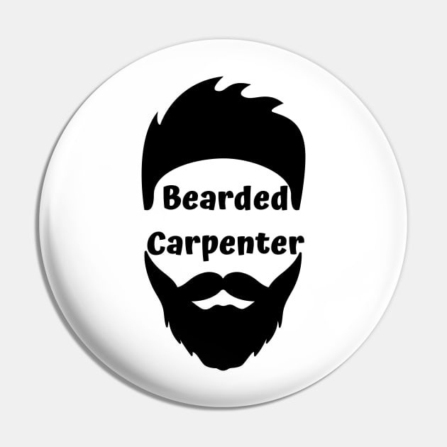 Bearded Carpenter Pin by Catchy Phase