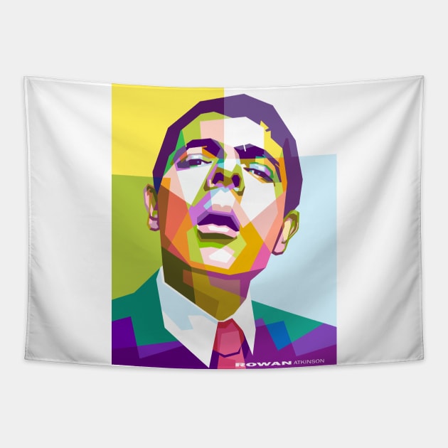 rowan atkinson Tapestry by lots of artWork