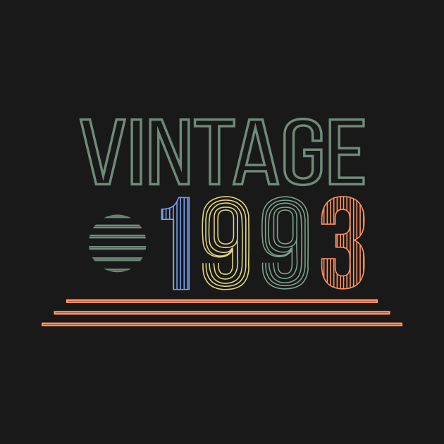 Vintage 1993 by AnjPrint