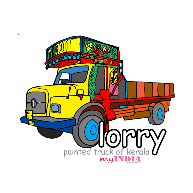 lorry by Pradeeshk