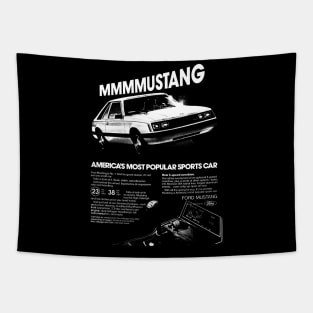 FORD MUSTANG - advert Tapestry