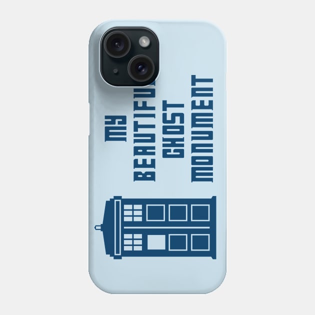 Ghost Monument Phone Case by FleurDeLou