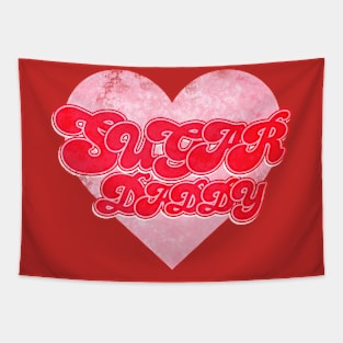 Sugar daddy - typography Tapestry