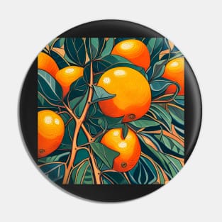 Oranges Pin