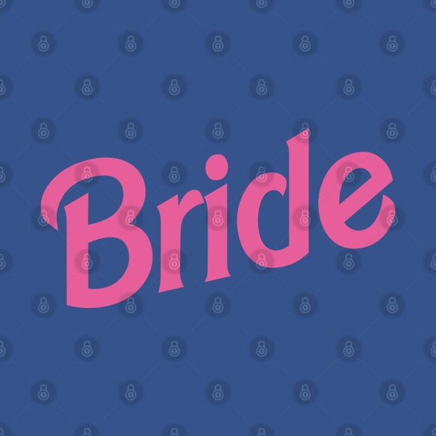 Bride Barbie logo by byb