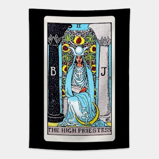 Card #2 - The High Priestess - Rider Waite Smith Tarot Tapestry