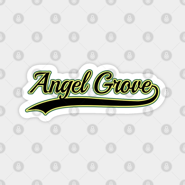 Angel Grove Team Magnet by SimpleIsCuteToo