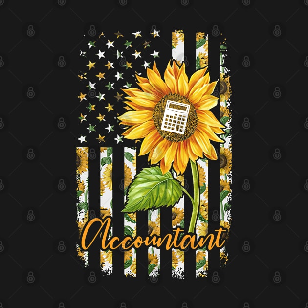 Accountant Flag - Sunflower by janayeanderson48214