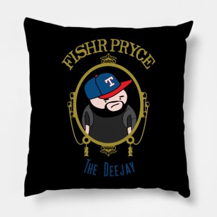 Fishr Pryce Chronic Label Pillow