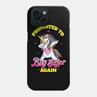 Promoted To Big Sister Again Pregnancy Announcement Phone Case