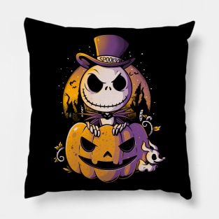 Spooky Jack Pillow