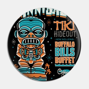 Hannibal's Creepy Cute Tiki Lounge - Hawaii Vacation Surf Monster Pin