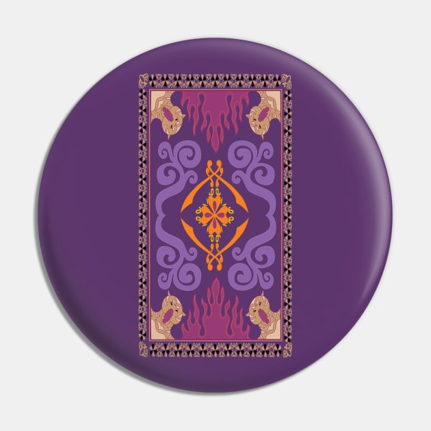 Magic Carpet Pin by KimbasCreativeOutlet