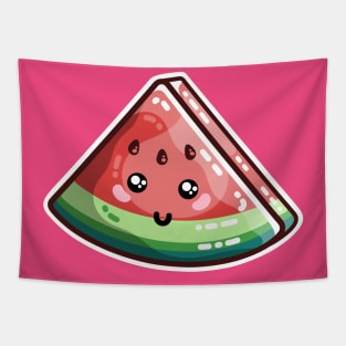 Kawaii Cute Watermelon Tapestry