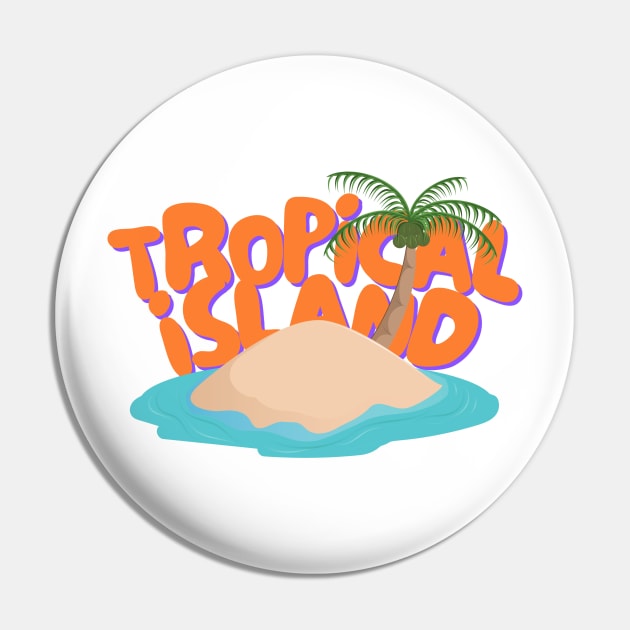 Tropical Island Pin by Seannn.ds