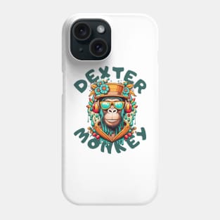 Cyborg Monkey Dexter Phone Case