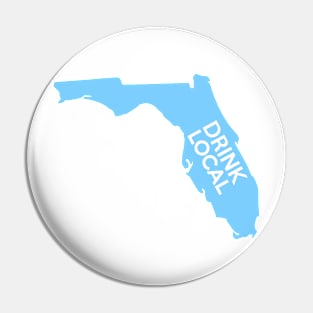 Florida Drink Local FL Blue Pin