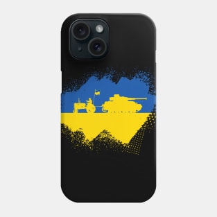 Ukraine Tractor Freedom Phone Case