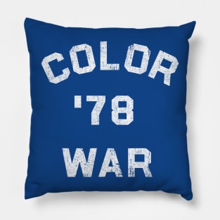 Color War '78 - Shadyside Pillow