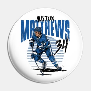 Auston Matthews Toronto Rise Pin