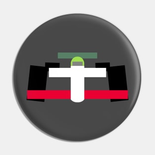 Formula racing driver - Italy Pin