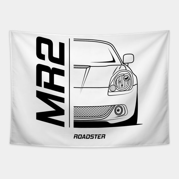 JDM MR2 W30 Tapestry by GoldenTuners