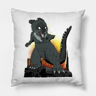 Catzilla Pillow