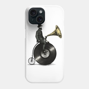 Old Man Playing Music Phone Case