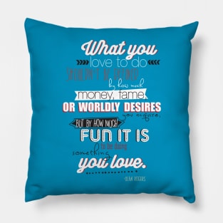 Olan Quote Pillow