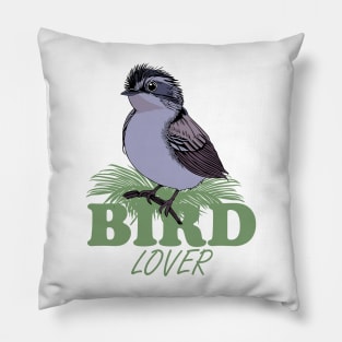 Fantail Bird Lover Design Pillow