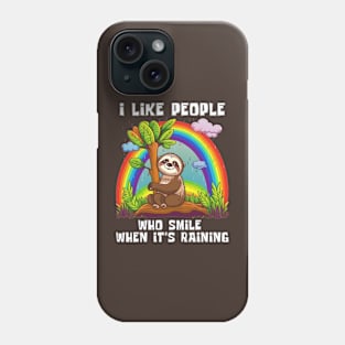 Happy Sloth Phone Case
