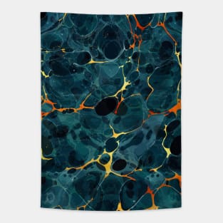 Abstract Marbling Pattern Tapestry