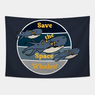 Save the Space Whales!!! Tapestry