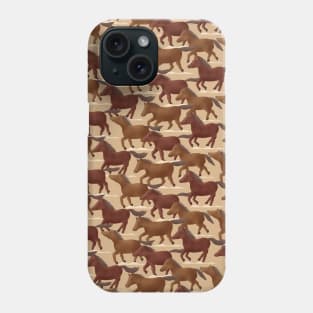 Running horses Phone Case