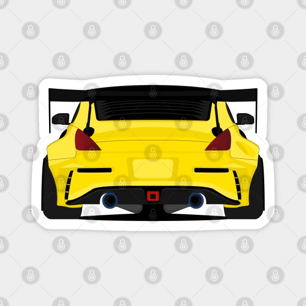 350Z YELLOW Magnet by VENZ0LIC