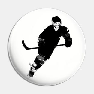 Let's play Hockey - Ice Hockey Player Pin