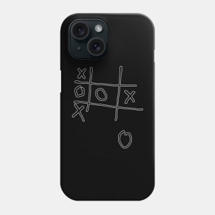 Tic Tac Toe Strategy Phone Case