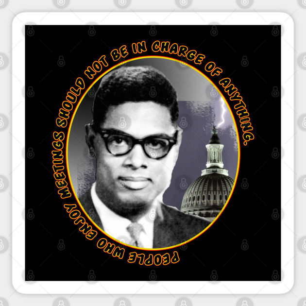 Thomas Sowell - Rock for Light - Black History Month - Sticker