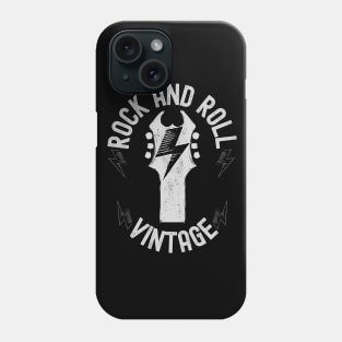 Vintage Rock and Roll Guitar Phone Case