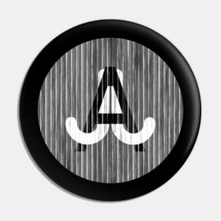 Just Joshin' Around - b+w Pin