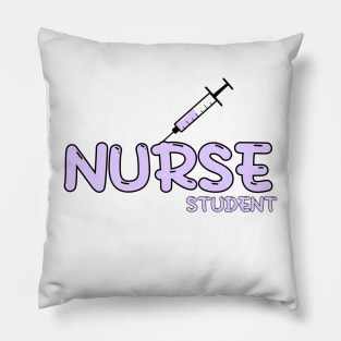 Nurse Student Purple Pillow