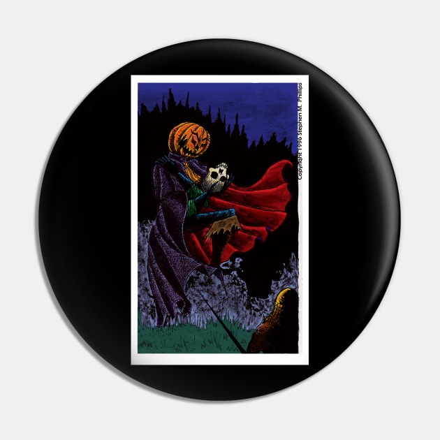 The Pumpkin King Pin by Gargoyle Graphics