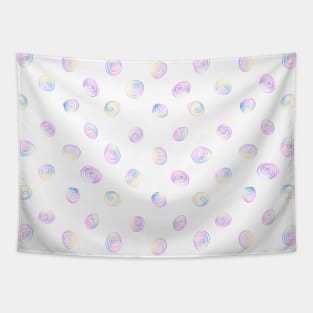 Jolly Rainbow Circles Polka Tapestry