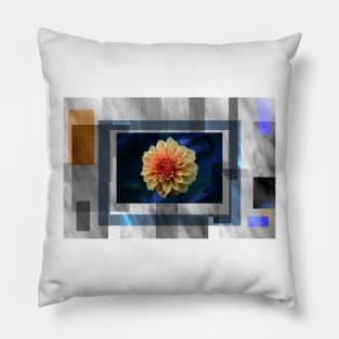 Nature’s Design: Blue Hour 34 Pillow